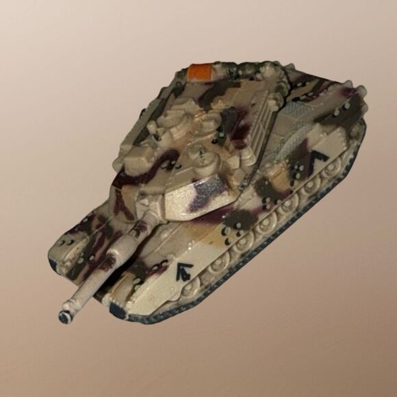 1990s Galoob Micro Machines Military M1A1 Abrams Tank in Desert Storm Camo A3 - Picture 1 of 8